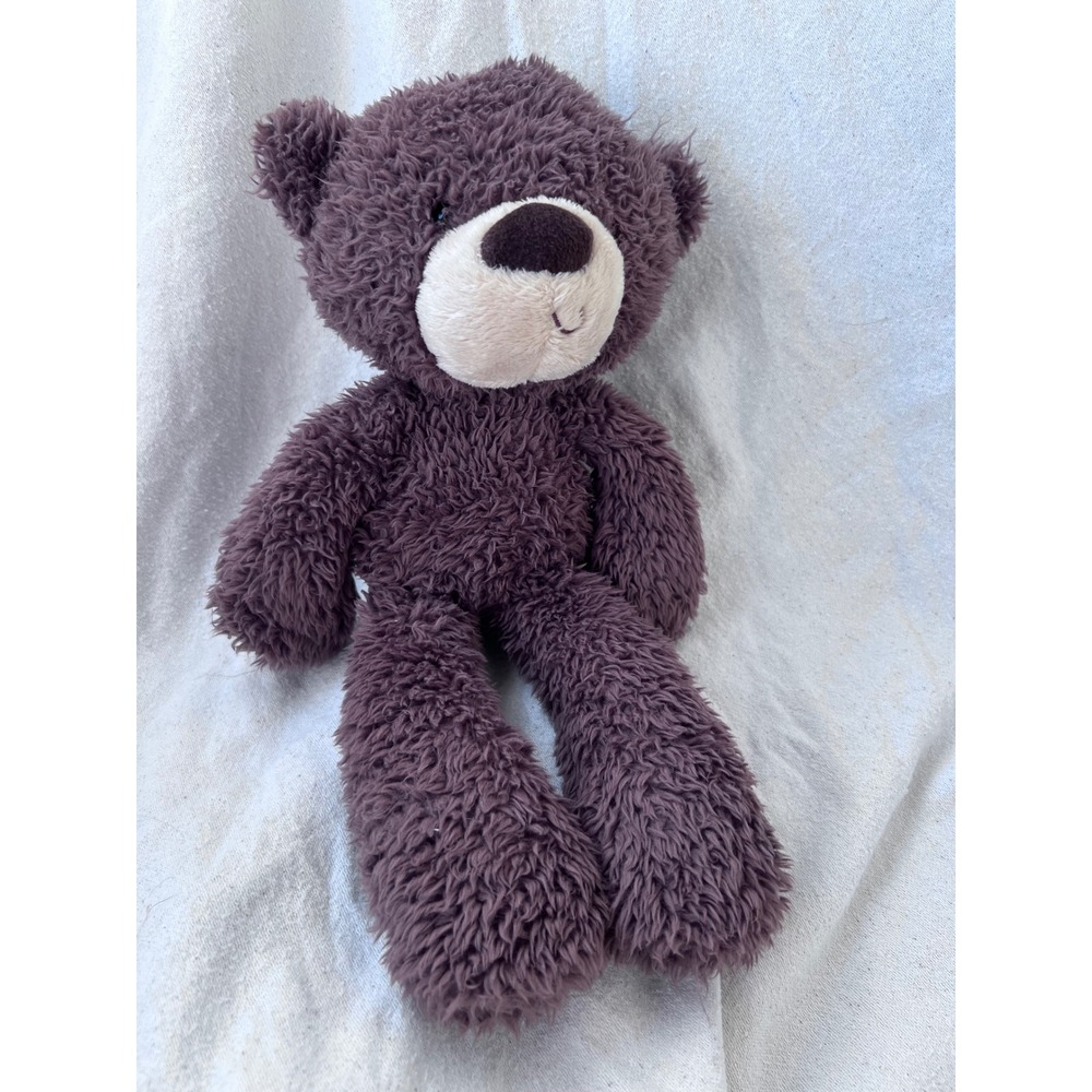Classic Unisex Gund Fuzzy Teddy Bear 13.5in Chocolate Brown